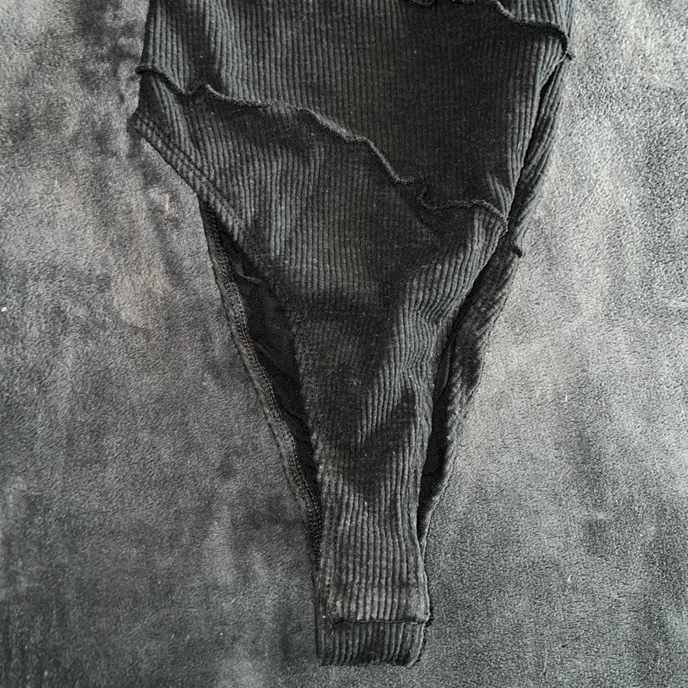 Princess Polly Oscar Strapless Bodysuit in Black Size 0 New with tag - Picture 8 of 9